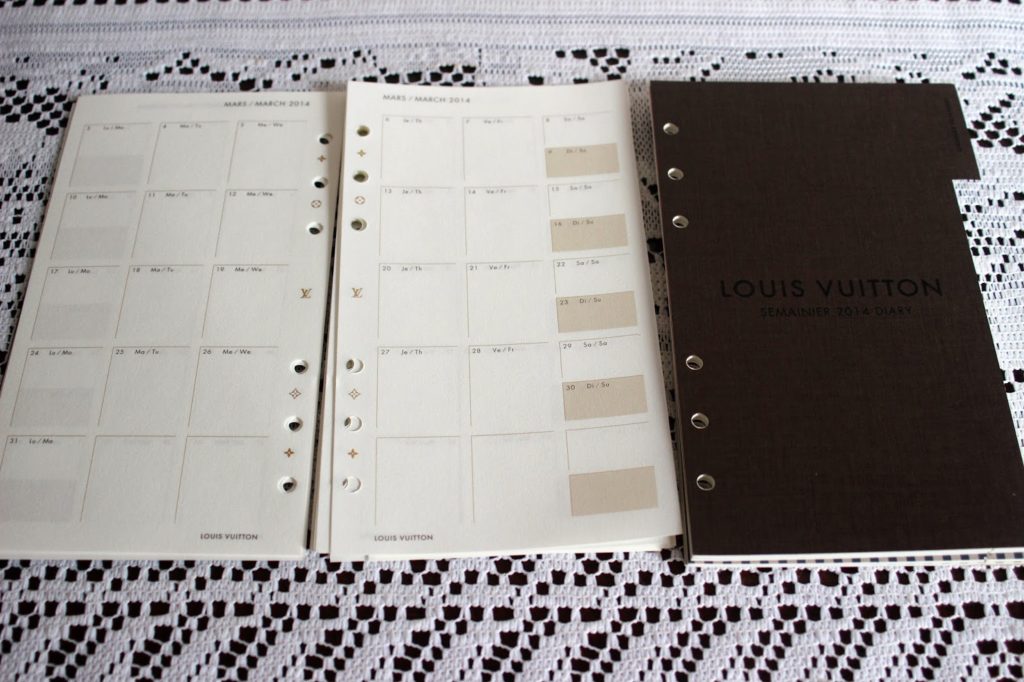 Louis Vuitton Medium Agenda & 2014 Refill Review + What’s the Best Refill for You! – Domesticated Me