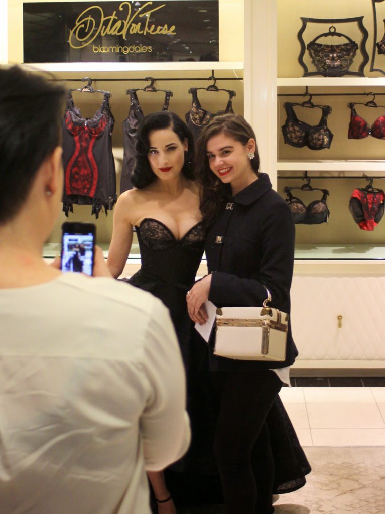 Dita Von Teese Collaborates with Bloomingdale's on Lingerie Line