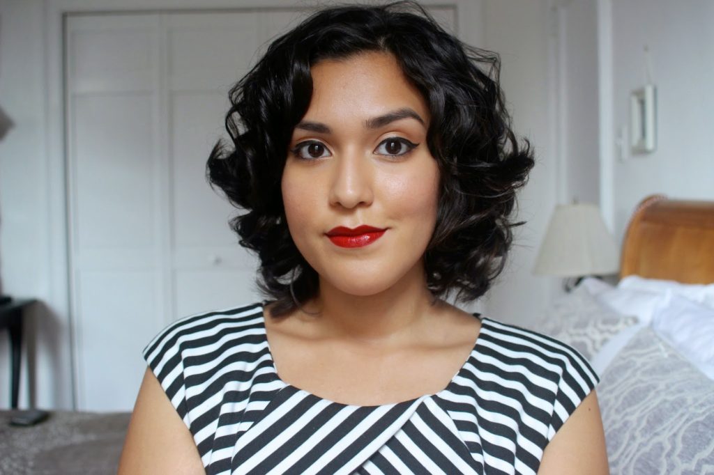 Everyday Pinup Makeup Look - Domesticated Me
