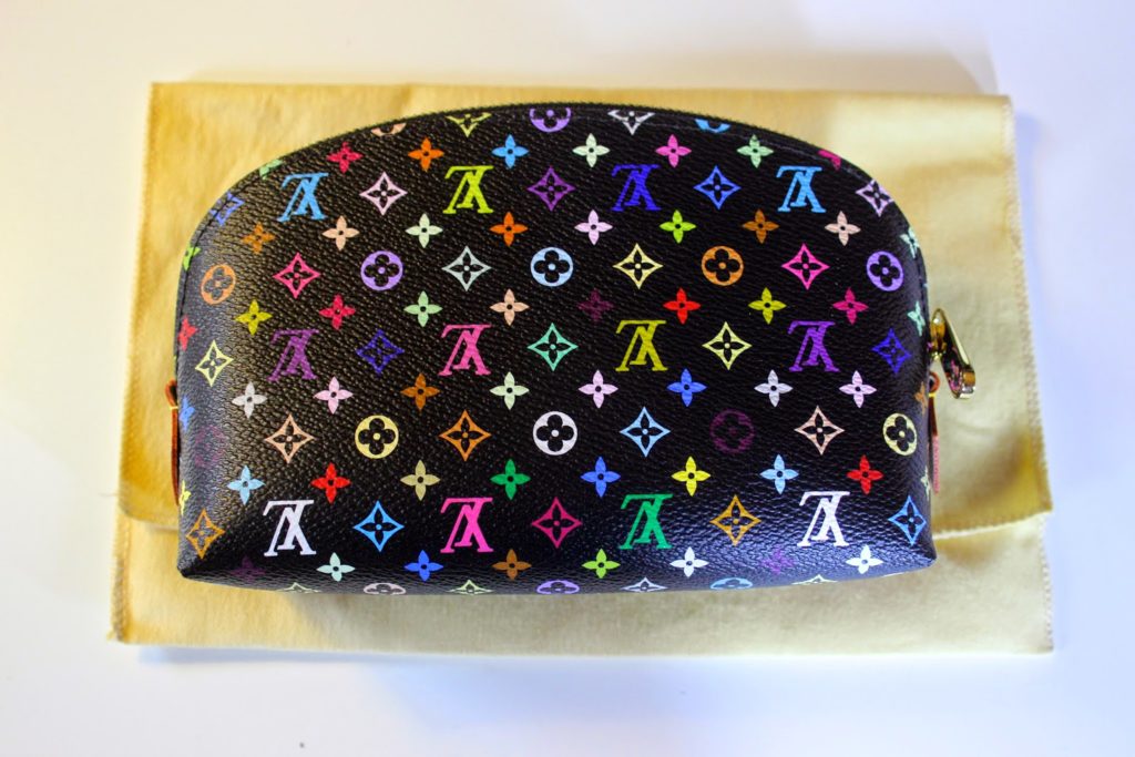Louis Vuitton haul: multicolor cosmetic pouch and pallas chain! 