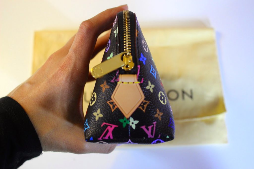 Louis Vuitton haul: multicolor cosmetic pouch and pallas chain