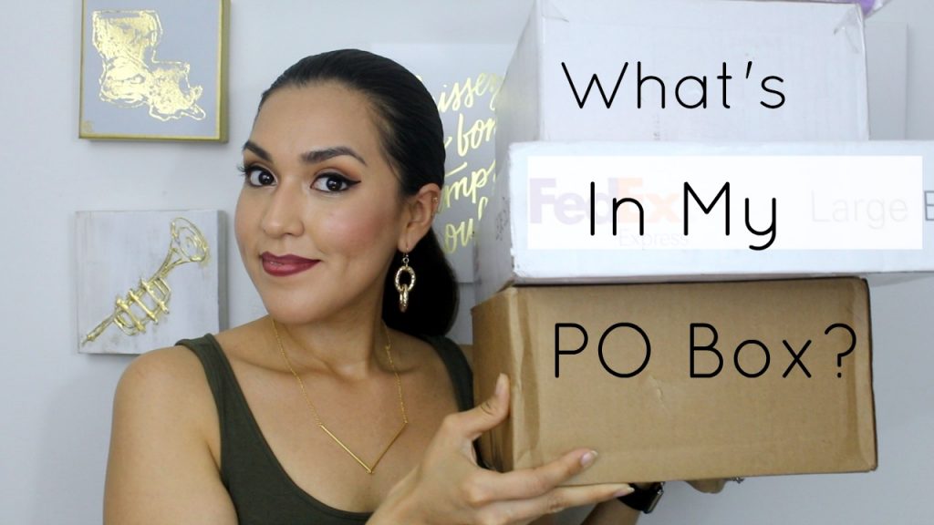 What's In My PO Box? fashion beauty
