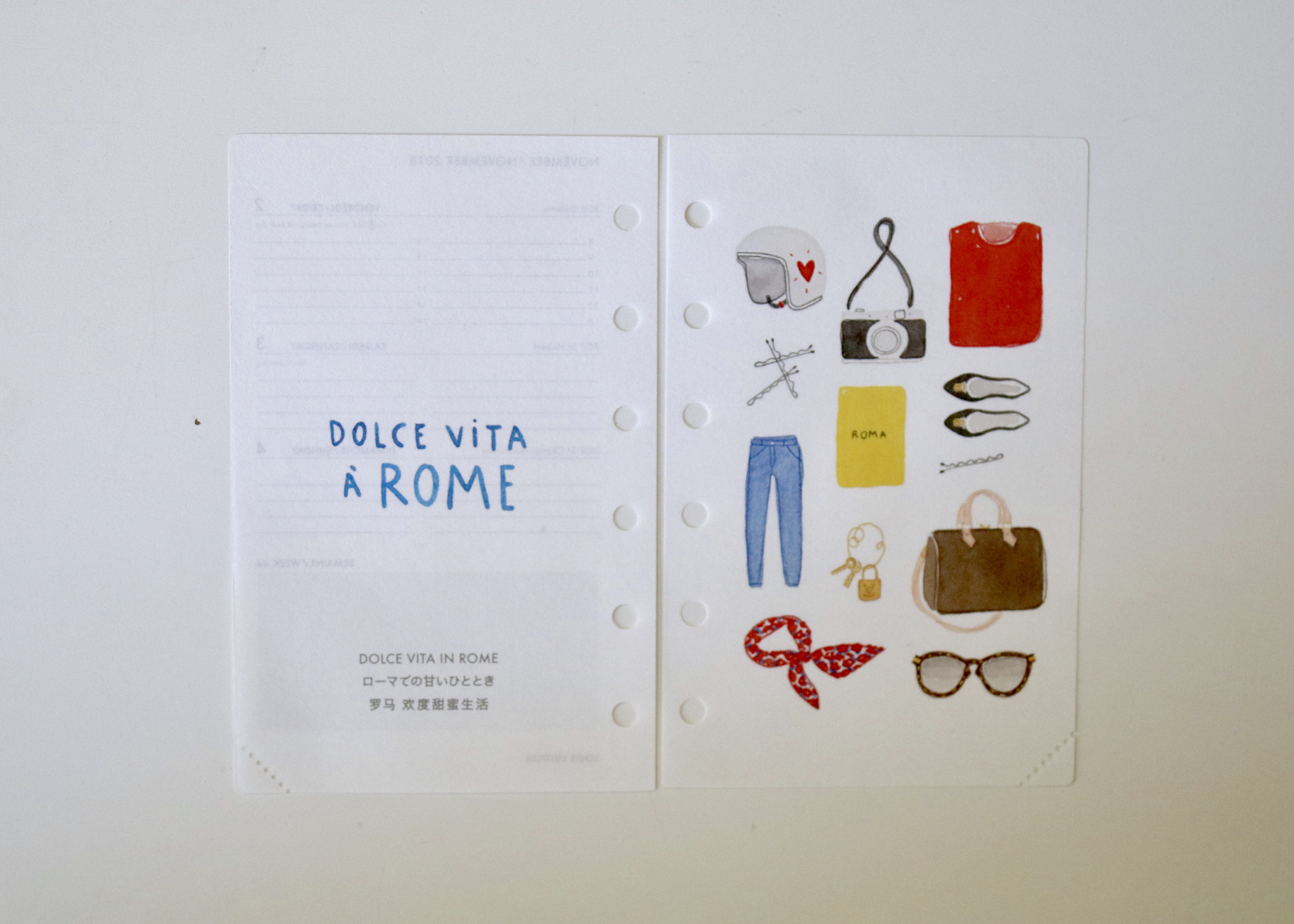 Louis Vuitton Agenda Refill Sized Bag