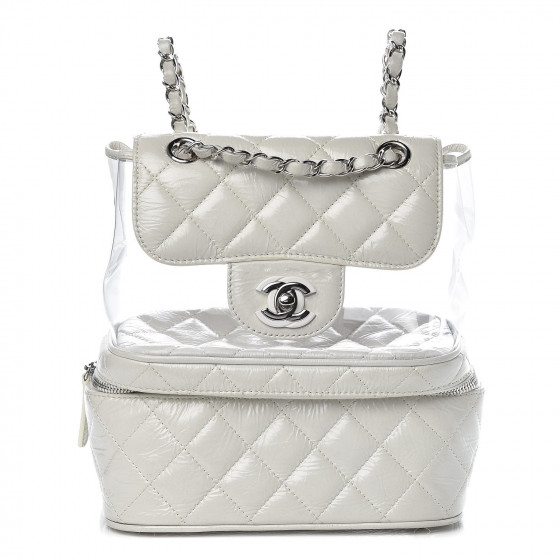 Chanel Clear Backpack - Domesticated Me