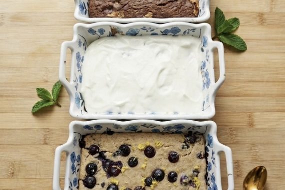 Rolled Oat Cakes 3 Ways